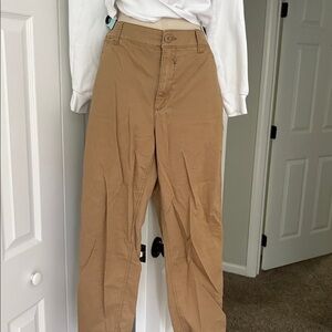 Old Navy Tan High-Waisted Pants Chino